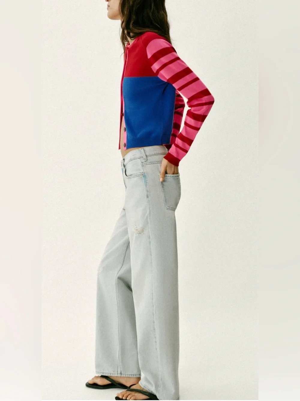 Zara color block